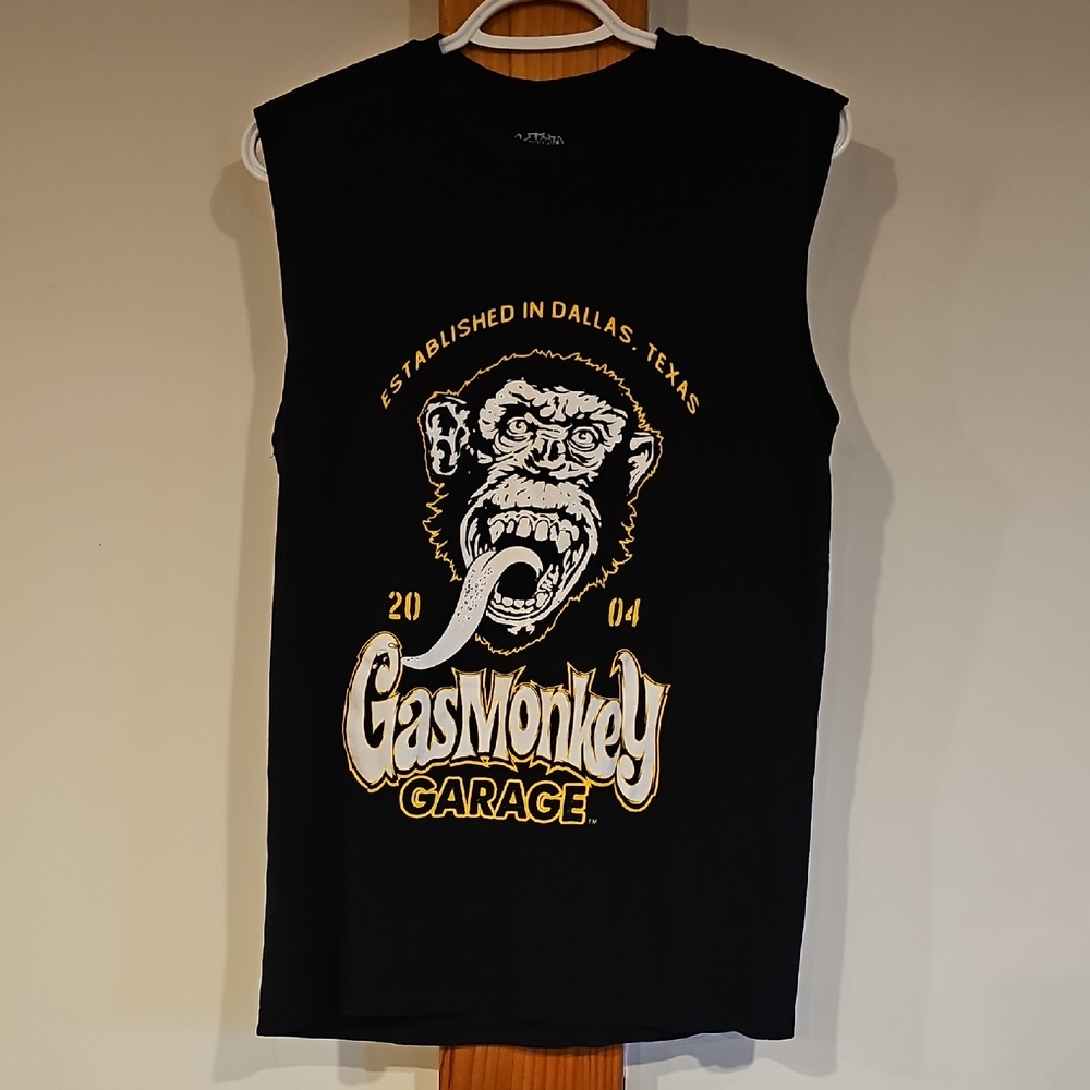 Gas Monkey Garage Black Tank Top